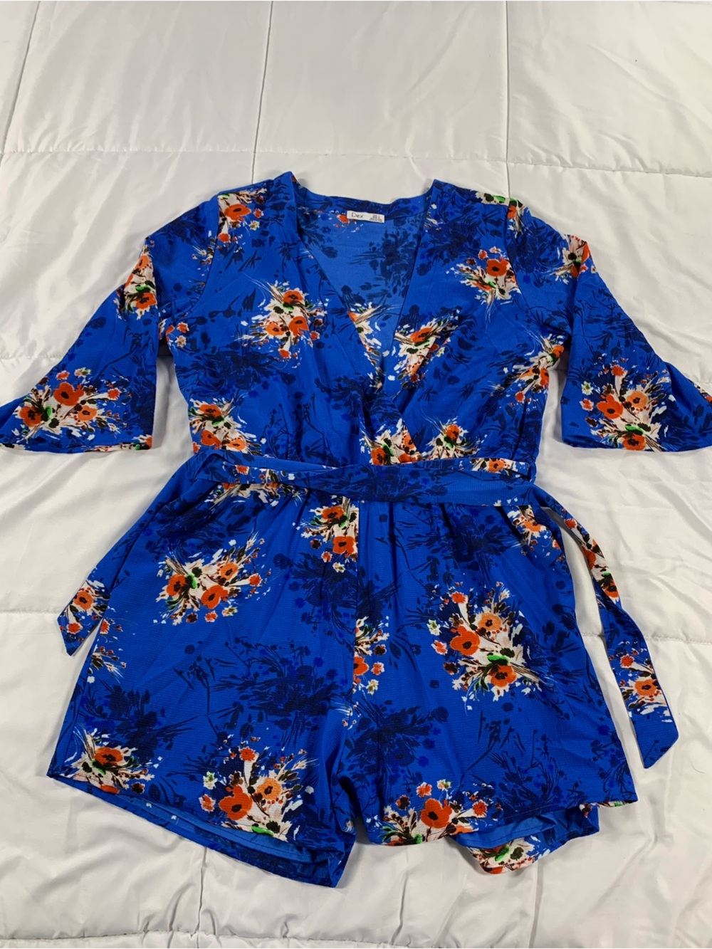 Pre loved DEX romper womens size L